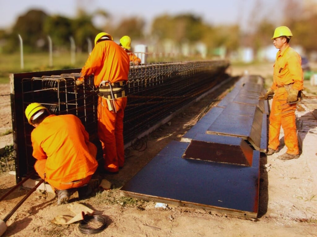 Enconfrado para losa, trabajo de edyco